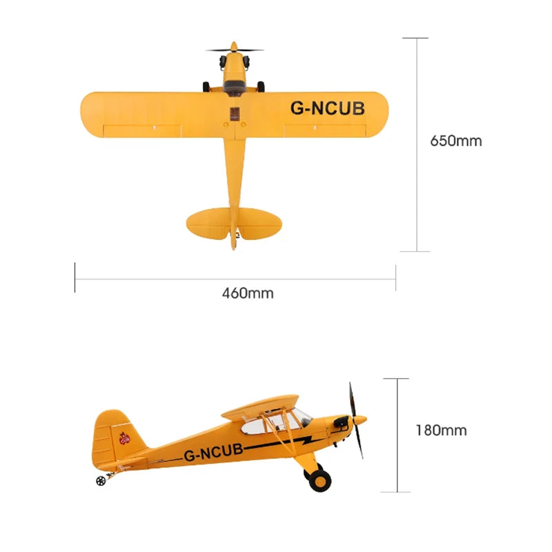 RC Plane RTF 2.4G Brushless Motor 3D/6G Remote Control Airplane - Multiple Colors
