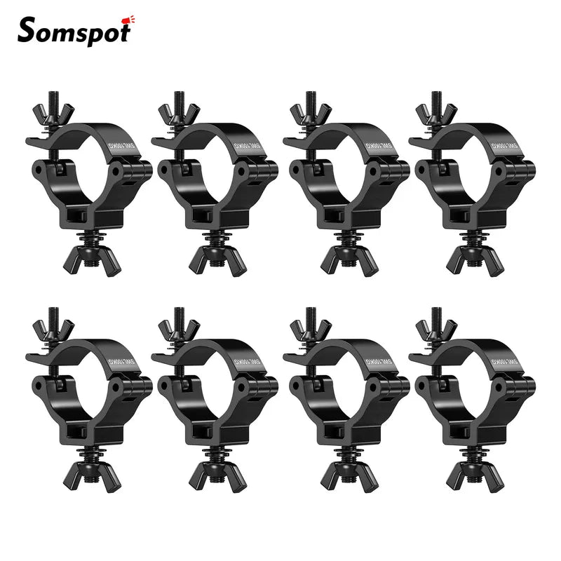 4/8PCS Aluminum Stage Light Hooks Truss Par Beam Light Hanging Clamps for DJ Club