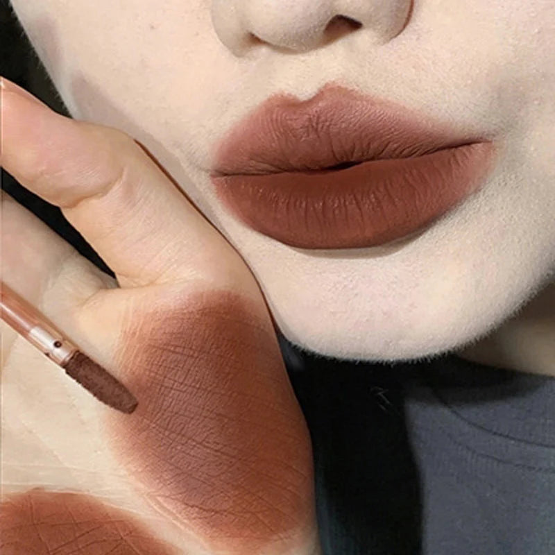 Waterproof Matte Lip Gloss Liquid Lipstick - Smudge Proof, Non-Fade, 3.2g
