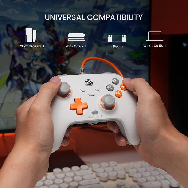 Wired Xbox Gaming Controller with Hall Effect Joysticks and Triggers - Compatible with Xbox Series X|S and Windows