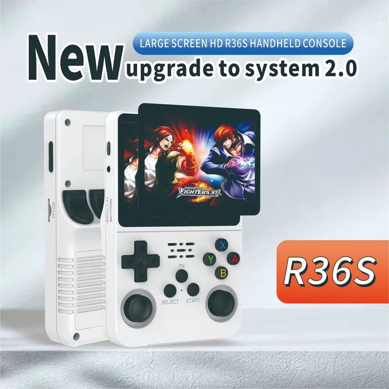 Retro Handheld Game Console 3.5-Inch IPS Screen 64GB 15000+ Games for Kids & Adults