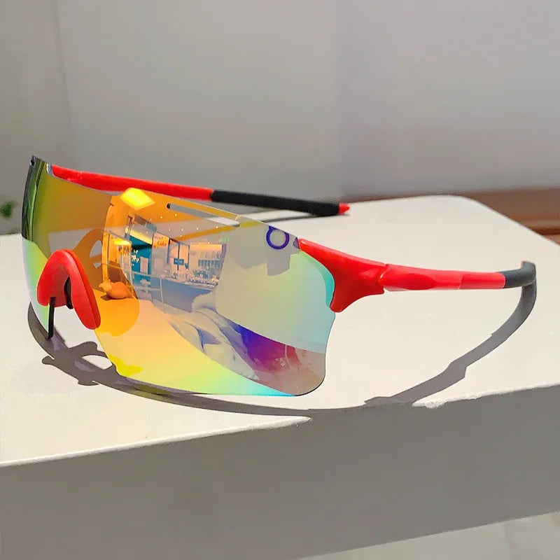 Unisex Sports Sunglasses for Hiking & Cycling Reflective Mirrored Shades