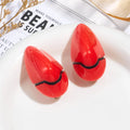 Anime Hair Clips Rei Ayanami & Asuka Soryu Cosplay Hair Accessories - White & Red Variants