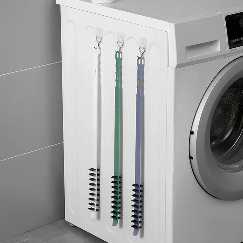 Deep Cleaning Brush for Washing Machines with Extra-Long Handle and Sponge Bristles