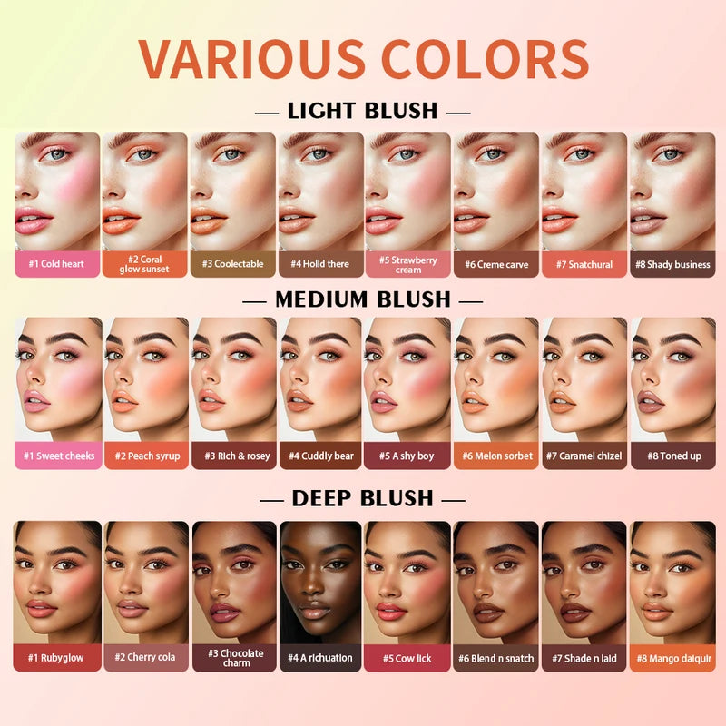 Cream Eyebrow and Highlighter Palette with Matte & Shimmer Finishes - Long-Lasting Makeup