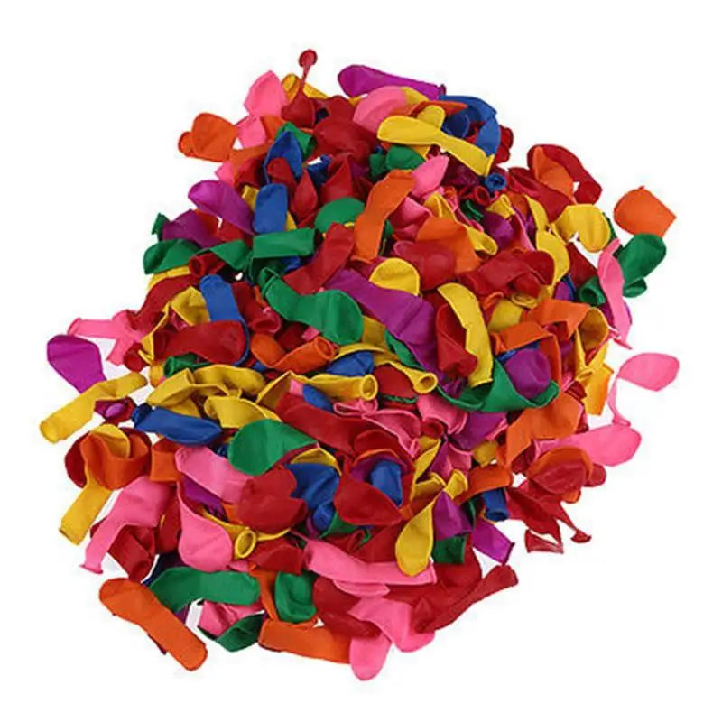 Water Balloons Bulk Pack - 500 Latex Water Bombs for Outdoor Games & Parties