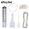Refrigerator Drain Hole Clog Remover Kit - Pipe Cleaner & Water Outlet Brush