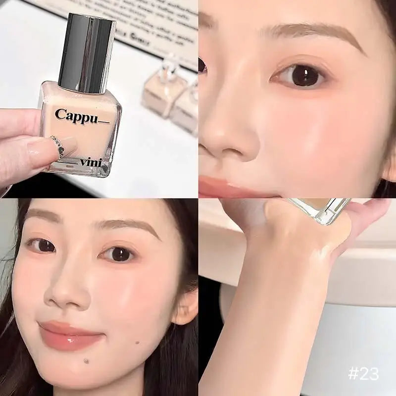 Liquid Foundation Concealer Cream Oil Control Long Lasting Full Coverage Makeup