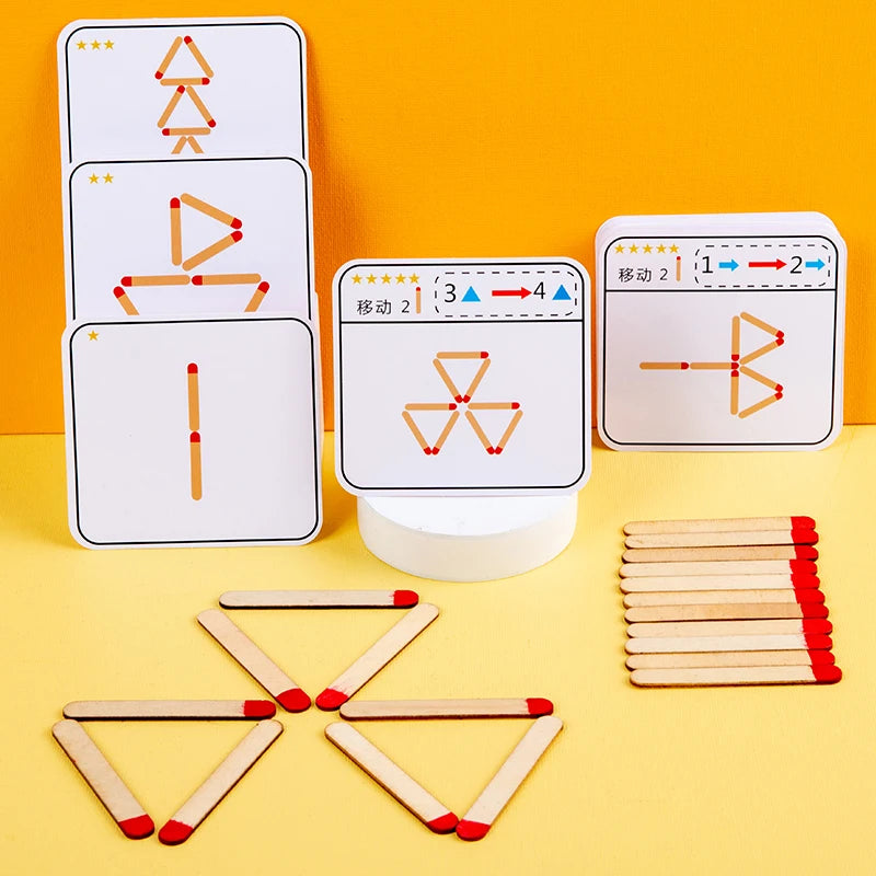 Children's Creative Thinking Match Puzzle - Logical & Concentration Training Game