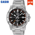 Men's Stainless Steel Business Watch with Bracelet - Casual and Formal Style