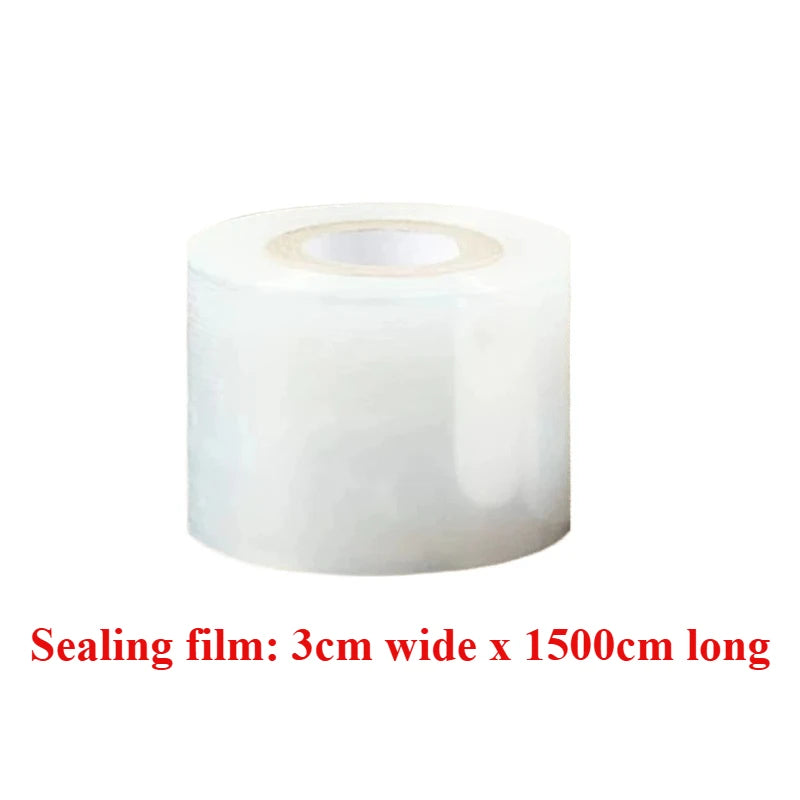 Leak-Proof Stretchable Wine Bottle Seal for Secure Storage - Anti-Evaporation, Anti-Aging Film