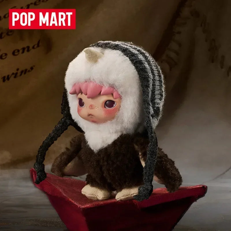 Pop Mart Hirono Mist Walker Plush Doll Pendant Mystery Box Toy Action Figure