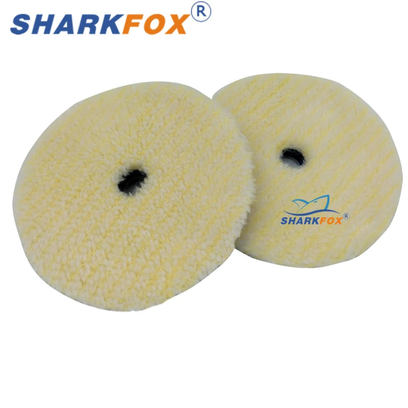 5-Inch Wool Car Polishing Pad for Auto Paint Buffing and Waxing