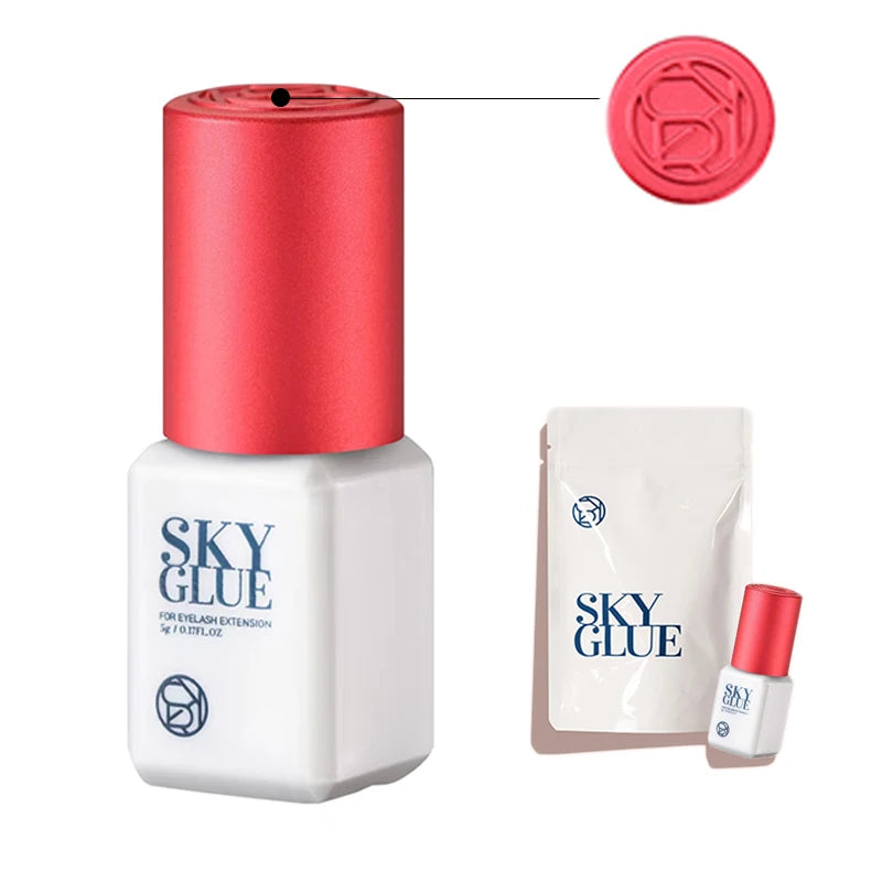 Korean Sky S+ Plus Eyelash Extension Glue 5ml Fast-Drying Adhesive Wholesale