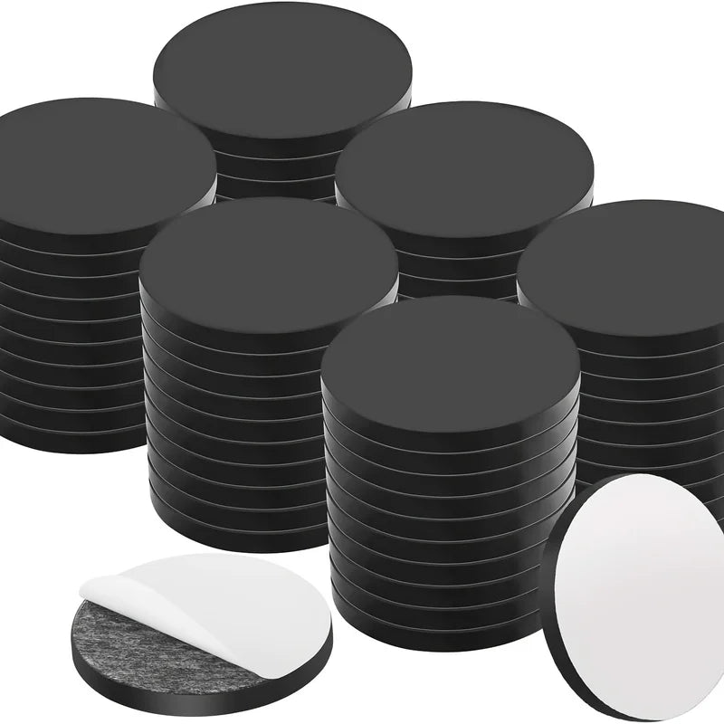Magnetic Dots 0.8 Inch Strong Adhesive Flexible Magnets for Photos Crafts Office