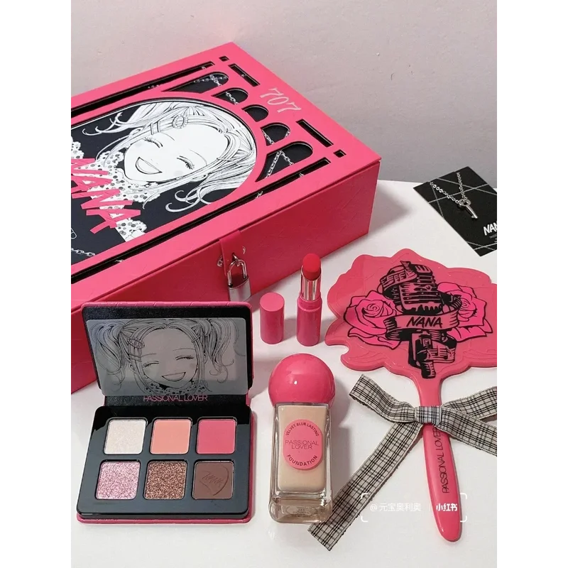Makeup Set with Foundation Eyeshadow Lipstick Long-Lasting Waterproof for Women