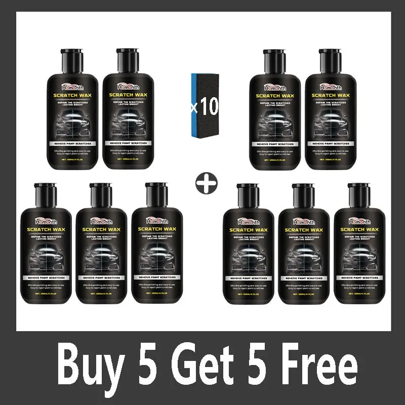 Car Scratch Repair Polish Wax - Removes Scratches & Protects Paint, Restores Gloss