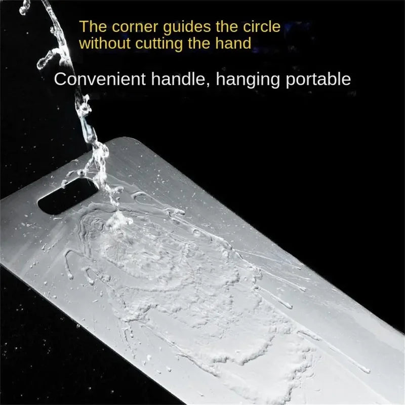 Stainless Steel Cutting Board Antibacterial Kitchen Chopping & Dough Board