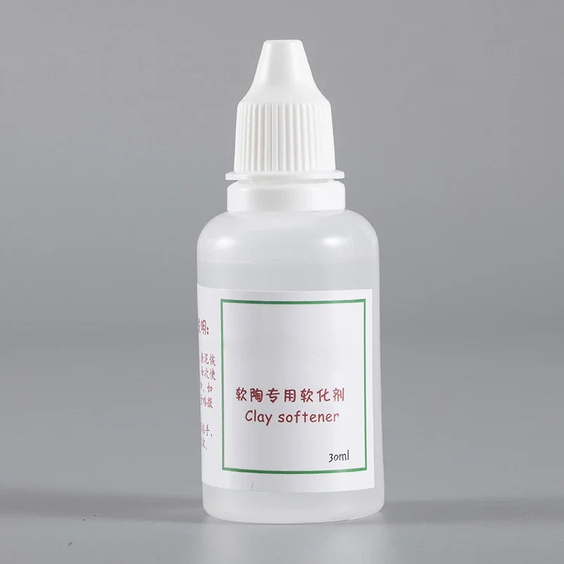 30ml Polymer Clay Softener Oil - DIY Sculpting & Surface Smoothing Aid
