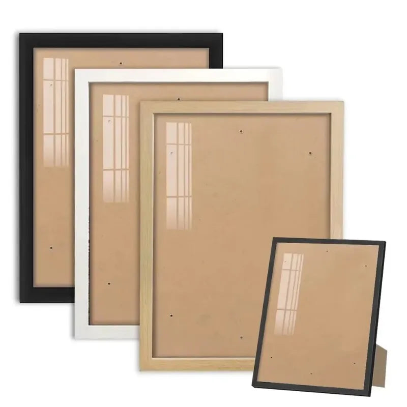 Wall Photo Frame 21x30cm & 30x40cm Black & White Display Frames for Posters Certificates Canvas
