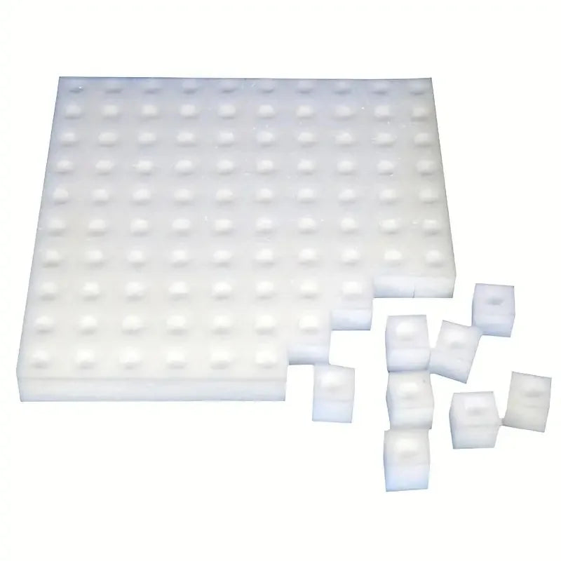 Hydroponic Plant Growing Sponges 100-500pcs Square Soilless Cultivation for Seedlings and Vegetables