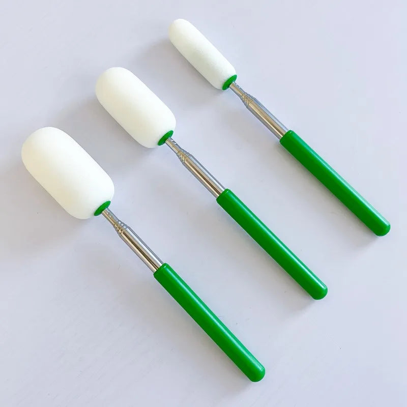 Telescoping Pottery Sponge Stick with Stainless Steel Handle - Water Removal Tool
