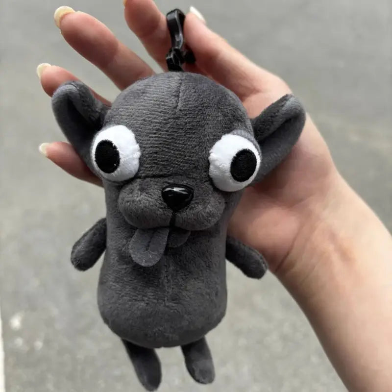 Cute Chihuahua Plush Keychain Toy - Kawaii Dog Doll, Stuffed Animal, Pet Accessory