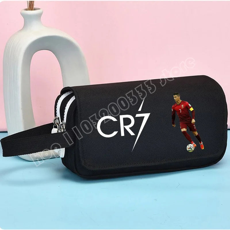 Large Capacity Football Pen Case for Students & Office - Multi Purpose Organizer