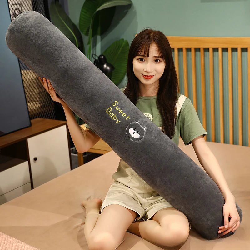 Rectangular Multi-Functional Sleep Support Pillow for Girls - Long Bolster Pregnancy & Side Sleepers Cushion