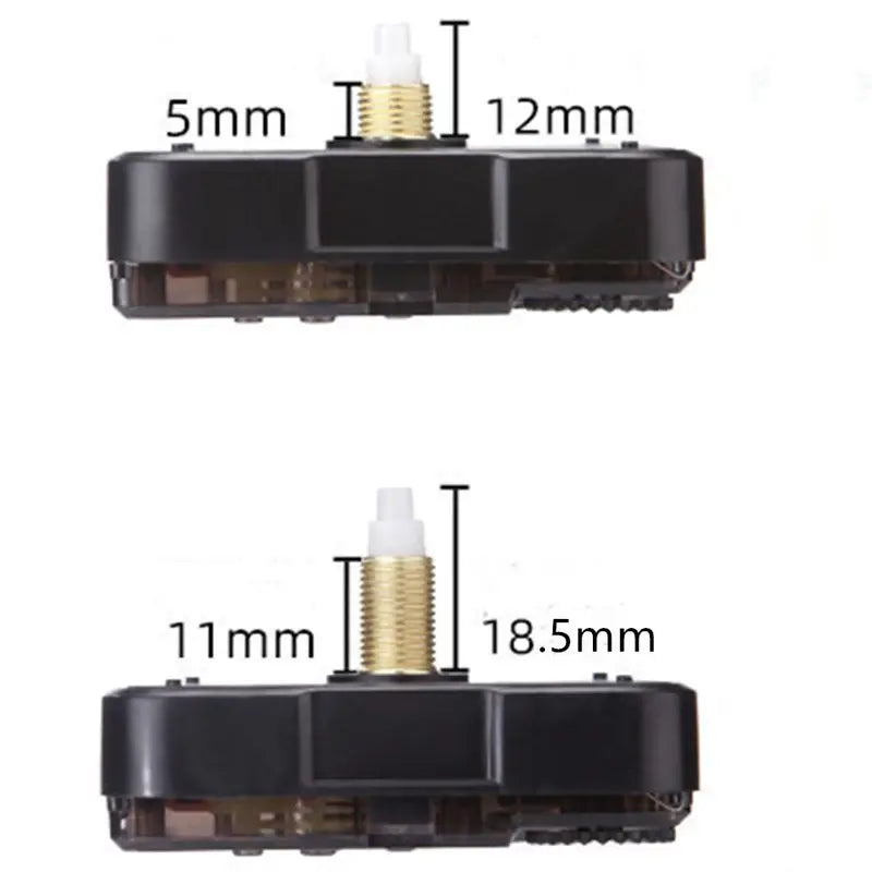 Quartz Clock Movement Mechanism - Silent Scanning DIY Replacement Parts for Home Decor