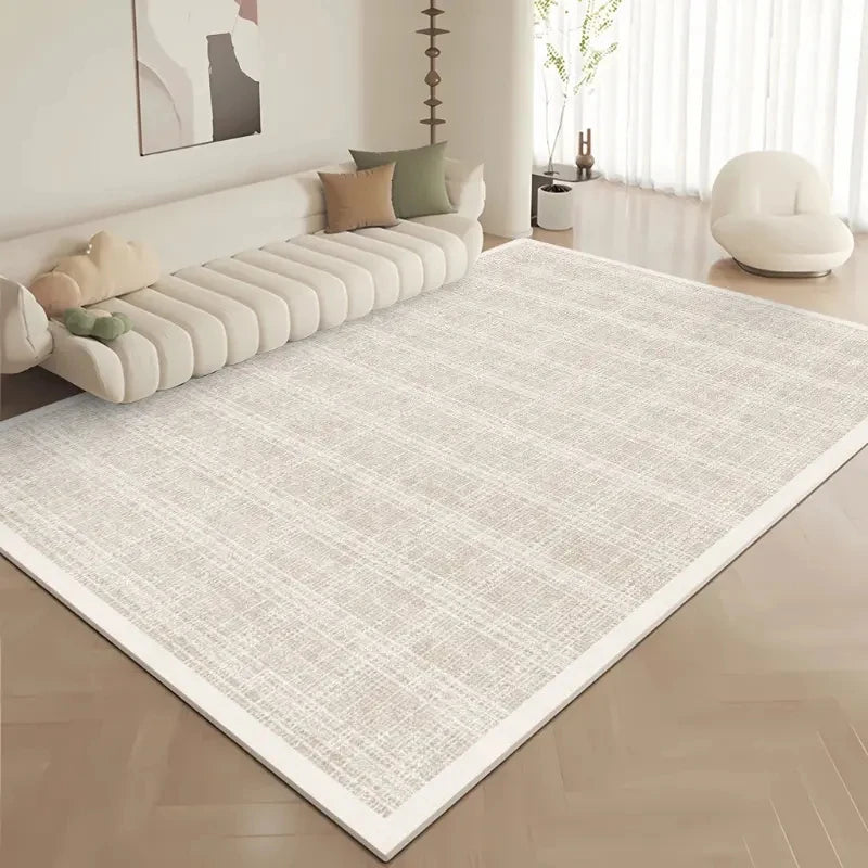 Nordic Style Living Room Carpet Non-Slip Dirt-Resistant Rug for Home Decor