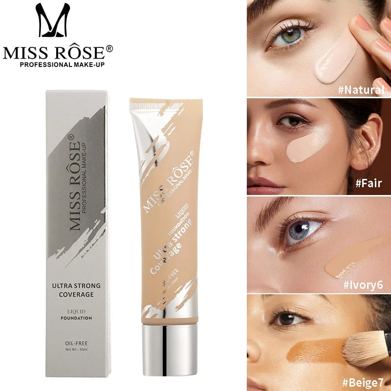 Moisturizing Liquid Foundation for All Skin Tones - Daily Face Makeup