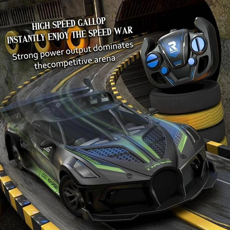 High Speed Off-Road RC Car Toy Drift Racing Vehicle for Kids - Multiple Colors