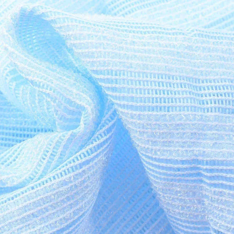 Ultra-Long Exfoliating Back Towel with Silver Ions - Antibacterial Multifunctional Shower & Bath Cloth