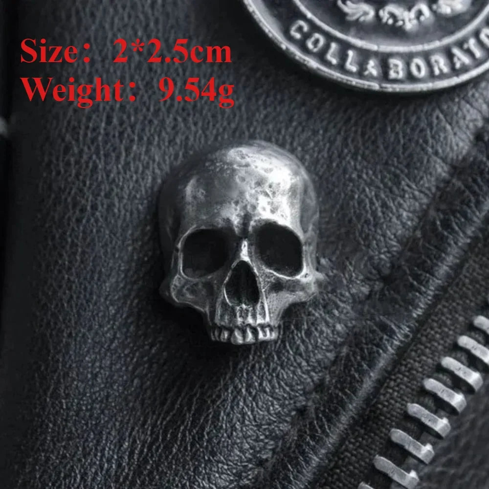 Halloween Skeleton Skull Pin Gothic Brooch Jewelry Accessory Gift