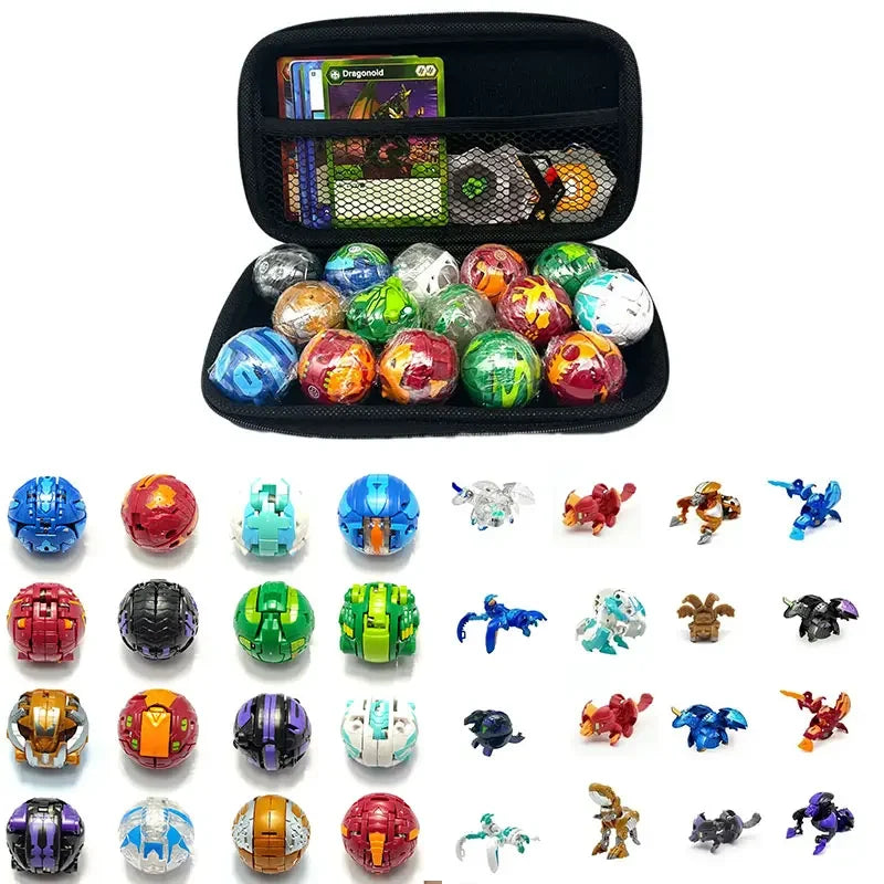 Kids Battle Ball Shooter Set - Animal Action Toy with Multiple Colors