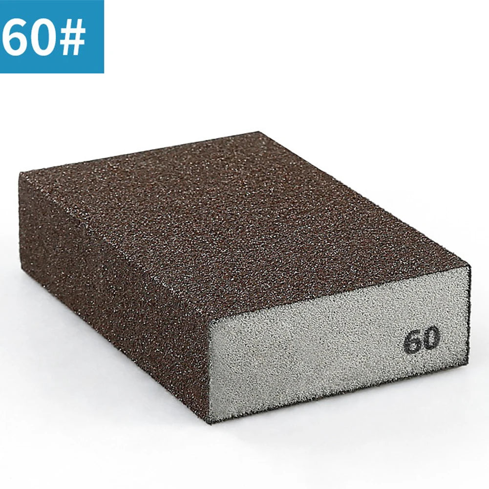 Sanding Sponge Blocks with Grits 60-320 for Wood, Metal & Paint Polishing