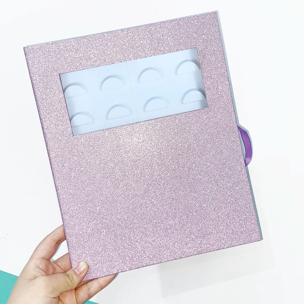 16Pairs Eyelash Packaging Box Bulk Wholesale Lash Book Display Cases