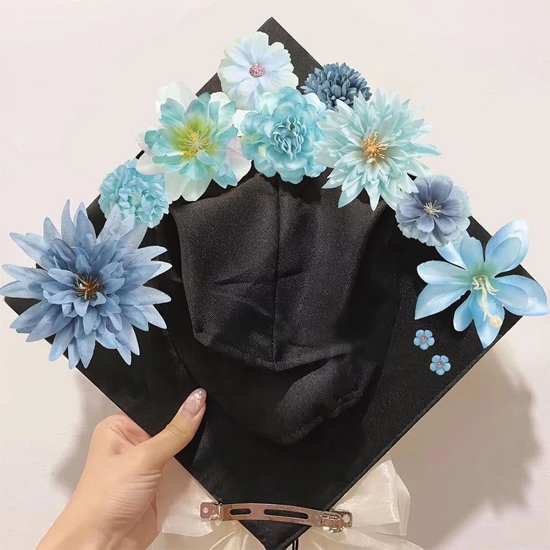 Artificial Flower Heads Mix Set for Home Decor Wedding Crafts - 21pcs
