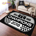 Mini 4WD Racing Carpet Floor Mat for Living Room Bedroom Kitchen Kids Non-slip Rug