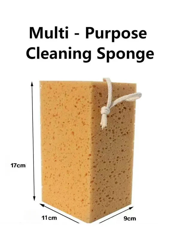 Large Honeycomb Car Wash Sponge Block for Vehicle & Home Cleaning