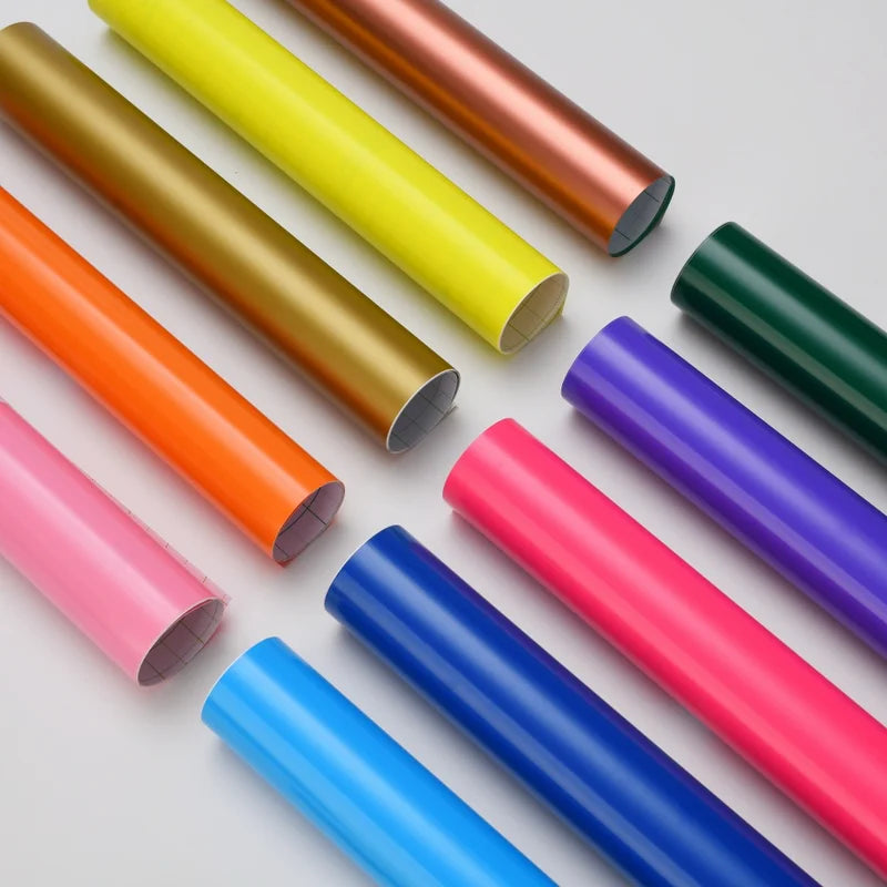 Adhesive Vinyl for Cricut & Silhouette - Outdoor Permanent Sticker Vinyl