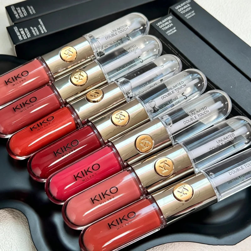 Long-Lasting Liquid Lipstick & Lip Gloss - Non-Fading, Non-Sticky, Plumping Finish