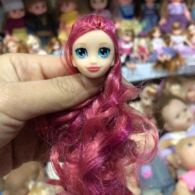 1/12 Doll House Girl Doll Without Head - DIY Nude Movable Body, 25cm