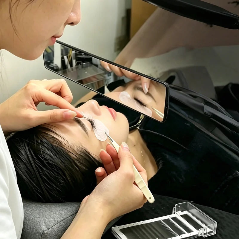 3PCS Eyelash Mirror for Extensions - HD Grafting Observation Tool for Lash Artists