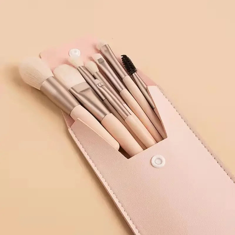 Soft Fluffy Makeup Brush Set with Face Foundation Blush Eyeshadow Blending Tools