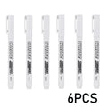 Waterproof Metal Paint Pen Set for Art & Graffiti - White, 1MM, Multiple Colors