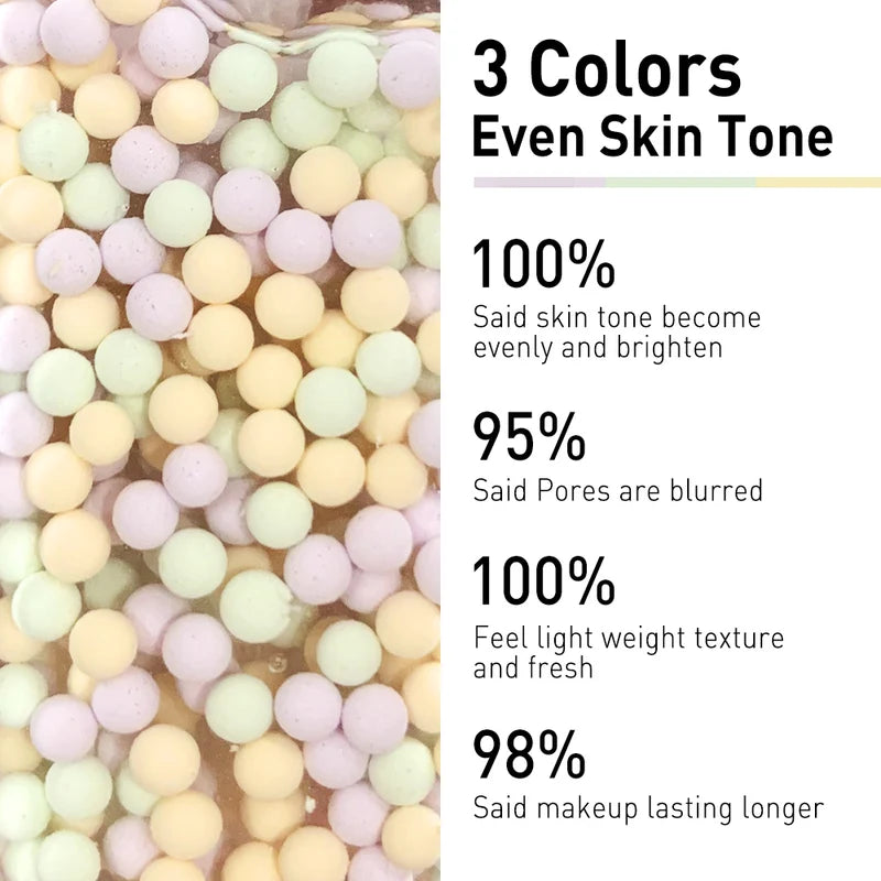 Luxurious Toning & Illuminating Primer for Makeup - Multi-Color Blend, Naturally Derived Ingredients