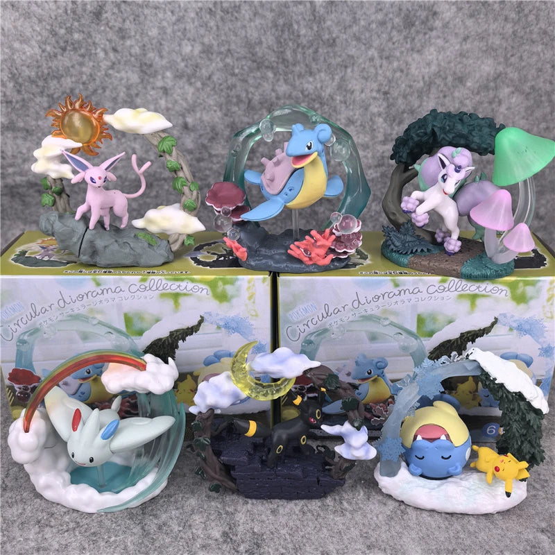 Starry Sky Mystery Box Anime Figures - Eevee, Snorlax & More Surprise Collectible Toys