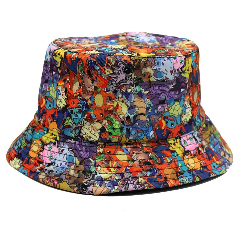 Children's Pokémon Baseball Cap Sun Hat - Cartoon Pikachu Hip Hop Style
